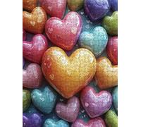 Jigsaw Puzzles for Adults 2000, Colorful Love 2000 Piece Jigsaw Puzzles for Adults, Challenging Puzzle Games, Classic Jigsaws, Impossible de Assemble Handmade, Fun Family Activities BXHZW0-84