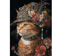 Jigsaw Puzzles for Adults 2000, Crown Cat 2000 Piece Jigsaw Puzzles for Adults, Challenging Puzzle Games, Classic Jigsaws, Impossible de Assemble Handmade Decorative, Fun Family Activities BXHZW0-467