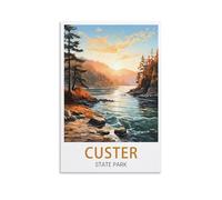 Jigsaw Puzzles for Adults 2000 Custer State Park 2000 Piece Impossible Puzzle for Adults Educational Games 70x100cm