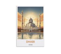 Jigsaw Puzzles for Adults 2000,Dhabi Arabs 2000 Piece Impossible Puzzle for Adults Educational Games 100x70cm