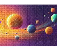 Jigsaw Puzzles for Adults 2000 dream Planet, Challenging Difficult Puzzle Wooden, 2000 Piece Jigsaw Puzzles for Adults Educational Game Decompression, Large Size Wall Art 39.2 x 27.8 inches w0-600