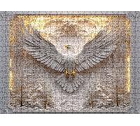 Jigsaw Puzzles for Adults 2000 eagle landscape, Challenging Difficult Puzzle Wooden, 2000 Piece Jigsaw Puzzles for Adults Educational Game Decompression, Large Size Wall Art 39.2 x 27.8 inches w0-944