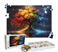Jigsaw Puzzles for Adults 2000 Educational Game jigsaw puzzle Hard Difficult Challenging Large Puzzle Jigsaw Home Wall Decors Family Challenge Unique Gifts Theme: Tree Of Life Color Puzzle W3H-259