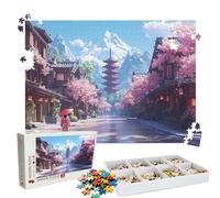Jigsaw Puzzles for Adults 2000 Educational Game jigsaw puzzle Hard Difficult Challenging Large Puzzle Jigsaw Home Wall Decors Family Challenge Unique Gifts Theme: Japan Landscape Puzzle W3H-170