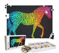 Jigsaw Puzzles for Adults 2000 Educational Game jigsaw puzzle Hard Difficult Challenging Large Puzzle Jigsaw Home Wall Decors Family Challenge Unique Gifts Women/Men Theme: Color Zebra Puzzle W3H-510
