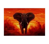 Jigsaw Puzzles for Adults 2000, Elephant Jigsaws 2000 Pieces for Adults, Impossible Wooden Animales Jigsaw Puzzle for The Whole, Classic Challenging Puzzle Game for Decompression, Gifts Decor -2241