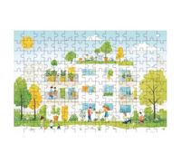 Jigsaw Puzzles for Adults 2000, Family Jigsaws 2000 Pieces for Adults, Impossible Jigsaws Puzzle Challenging Game for The Whole, Wooden Jigsaw Puzzles for Gifts for Women, Men, Decor, Theme:City -2072