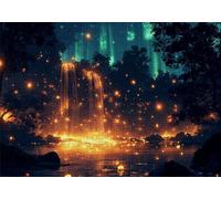 Jigsaw Puzzles for Adults 2000 Forest Impossible Jigsaw for Adults Educational Games Dream Puzzle 2000 Pieces Suitable Beginners and Girl Aged 14 up Also Women and Men Beautiful Gifts 100x70cm C-821