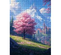 Jigsaw Puzzles for Adults 2000, Forest Villa 2000 Piece Jigsaw Puzzles for Adults, Challenging Puzzle Games, Classic Jigsaws, Impossible de Assemble Handmade, Fun Family Activities BXHZW0-782