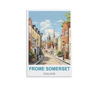 Jigsaw Puzzles for Adults 2000,Frome Somerset England 2000 Piece Puzzle Challenging Game for The Whole for Women,Gifts for Men 100x70cm