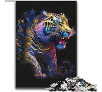 Jigsaw Puzzles for Adults 2000 Galaxy Fantasy Tiger Challenging Game Toys Deal As Gifts for The Whole Family for Ages 14+ 70x100cm