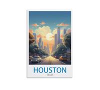 Jigsaw Puzzles for Adults 2000,Houston Texas 2000 Piece Impossible Puzzle for Adults Educational Games 100x70cm
