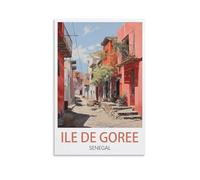 Jigsaw Puzzles for Adults 2000 Ile De Goree Senegal 2000 Piece Jigsaw Puzzle For Adults - Challenging Puzzle Perfect for Game Nights 70x100cm