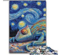 Jigsaw Puzzles for Adults 2000 Jigsaws Chameleon Night Sky Educational Games Home Decoration for Is Ideal As A Gift for The Whole Family 70x100cm