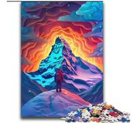 Jigsaw Puzzles for Adults 2000 Jigsaws Colourful Beautiful Mountains for Age 14+ Educational Games For Adults And Teenagers Artwork Gift 70x100cm
