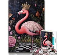 Jigsaw Puzzles for Adults 2000 Jigsaws Flamingo Queen,Learning Educational Toys Family Games Suitable for Desktop Decoration 70x100cm