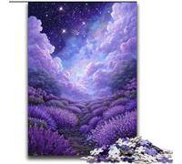 Jigsaw Puzzles for Adults 2000 Jigsaws Lavender Garden Help The Brain Exercise Addictive Toys to Cultivate Patience Perfect Decoration 70x100cm