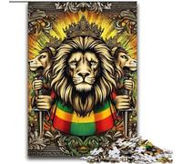 Jigsaw Puzzles for Adults 2000 Jigsaws Lion Brain Teaser Game Wall Decoration Unique Birthday And Xmas Gifts 70x100cm