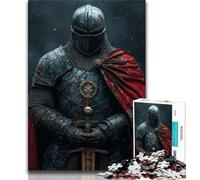 Jigsaw Puzzles for Adults 2000 Jigsaws Medieval Majestic Knight,Educational Games Home Decoration for Is Ideal As A Gift for The Whole Family 70x100cm
