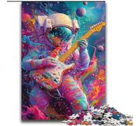 Jigsaw Puzzles for Adults 2000 Jigsaws Psychedelic Astronaut Brain Teaser Game Wall Decoration Unique Birthday And Xmas Gifts 70x100cm