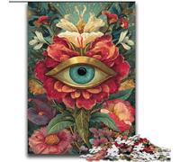 Jigsaw Puzzles for Adults 2000 Jungle Eyes Challenging Game Toys Deal As Gifts for The Whole Family for Ages 14+ 70x100cm