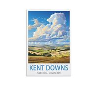 Jigsaw Puzzles for Adults 2000,Kent Downs National Landscapes 2000 Piece Impossible Puzzle for Adults Educational Games 100x70cm