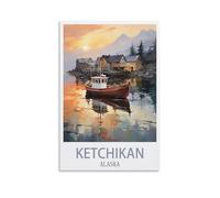 Jigsaw Puzzles for Adults 2000 Ketchikan Alaska 2000 Piece Jigsaw Puzzle For Adults - Challenging Puzzle Perfect for Game Nights 70x100cm