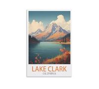 Jigsaw Puzzles for Adults 2000 Lake Clark California 2000 Piece Puzzle Challenging Game for The Whole for Women,Gifts for Men 70x100cm