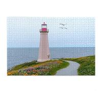 Jigsaw Puzzles for Adults 2000, Landscape Jigsaw Puzzles for Adults, Lighthouse Jigsaws 2000 Pieces Wooden Puzzle with Exquisite Packaging Box, Impossible Puzzle for Home Decor, Gifts for Women, -3959