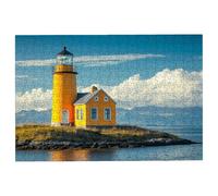 Jigsaw Puzzles for Adults 2000 Lighthouse Jigsaws 2000 Pieces for Adults, Ocean Puzzles Challenging Educational Game, Impossible Wooden Puzzle for Home Decor, Gifts for Women, Gifts for Men, -1338