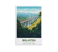 Jigsaw Puzzles for Adults 2000 Malaysia South East Asia JigsawPuzzle 2000 Pieces for Adults Challenging Puzzle Games 70x100cm