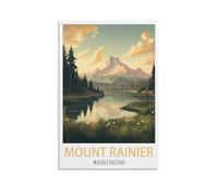 Jigsaw Puzzles for Adults 2000 Mount Rainier Washington 2000 Piece Jigsaw Puzzle For Adults - Challenging Puzzle Perfect for Game Nights 70x100cm
