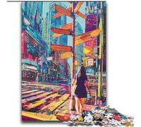 Jigsaw Puzzles for Adults 2000 New York Cityscape Family Game Stress Reliever Difficult Challenge Secret Santa Gifts 70x100cm