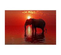 Jigsaw Puzzles for Adults 2000, Ocean Jigsaws 2000 Pieces for Adults, Impossible Wooden Elephant Jigsaw Puzzle for The Whole, Classic Challenging Puzzle Game for Decompression, Gifts for Women -2113