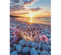 Jigsaw Puzzles for Adults 2000, Pebble Love 2000 Piece Jigsaw Puzzles for Adults, Challenging Puzzle Games, Classic Jigsaws, Impossible de Assemble Handmade Decorative, Fun Family Activities BXHZW0241