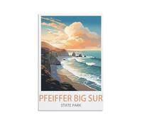 Jigsaw Puzzles for Adults 2000 Pfeiffer Big Sur State Park Posters 2000 Piece Impossible Puzzle for Adults Educational Games 70x100CM