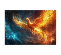 Jigsaw Puzzles for Adults 2000, Phoenix Jigsaws 2000 Pieces for Adults, Impossible Jigsaws Puzzle Challenging Game for The Whole, Wooden Jigsaw Puzzles for Gifts for Women Men, Decor Theme:Flame -1646