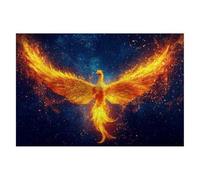 Jigsaw Puzzles for Adults 2000 Phoenix Jigsaws 2000 Pieces for Adults Wooden Animal Puzzle Games, Classic Educational Challenging Game for The Whole Families Decompression, Decor Gifts 99x70cm B-90