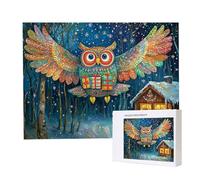 Jigsaw Puzzles for Adults 2000 Piece 100x70cm Challenging Jigsaw Puzzle Educational Game 2000 Pieces Owl Starry Sky Puzzles for Adult, DIY Craft Puzzle for Home Decoration Gifts x-550
