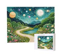 Jigsaw Puzzles for Adults 2000 Piece 100x70cm Challenging Jigsaw Puzzle Educational Game 2000 Pieces Planet Scenery Puzzles for Adult, DIY Craft Puzzle for Home Decoration Gifts x-882