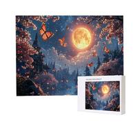 Jigsaw Puzzles for Adults 2000 Piece 100x70cm Challenging Jigsaw Puzzle Educational Game 2000 Pieces Moon Scenery Puzzles for Adult, DIY Craft Puzzle for Home Decoration Gifts x-960