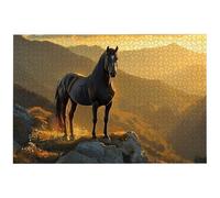 Jigsaw Puzzles for Adults 2000 Piece, 2000 Piece Horse Jigsaw Puzzles for Adults, Challenging Landscape Jigsaws for the Whole Family, Wooden Puzzle for Home Decor, Gifts for Women and Men, -6928