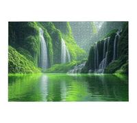 Jigsaw Puzzles for Adults 2000 Piece, 2000 Piece Landscape Jigsaw Puzzles for Adults, Challenging Lake Jigsaws for the Whole Family, Wooden Puzzle for Home Decor, Gifts for Women, Gifts for Men, -6558