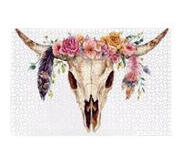 Jigsaw Puzzles for Adults 2000 Piece, 2000 Piece Skeleton Jigsaw Puzzles for Adults, Challenging Flower Jigsaws for the Whole Family, Wooden Puzzle for Home Decor, Gifts for Women and Men, -8544