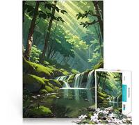 Jigsaw Puzzles for Adults 2000 Piece A Peaceful Flow Handgeschwindigkeitswettbewerb einzigartiges Herausforderungsspiel70x100cm