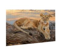 Jigsaw Puzzles for Adults 2000 Piece Animal Jigsaw Puzzle - Colourful, Challenging Game & Brainteasing Adult Jigsaws, The Whole 3D Jigsaw Gifts for Women, Men Beautiful Decoration Lion 1 K0F-270