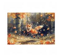 Jigsaw Puzzles for Adults 2000 Piece Animal Large Puzzle Autumn, Difficult Challenging Family Games for The Whole for Women, Wooden Jigsaws with Gift Box Packaging, Home Room Decor 99x70cm D-144