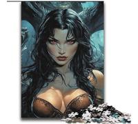 Jigsaw Puzzles for Adults 2000 Piece Anime Dragon Girl Challenging Game Toys Deal As Gifts for The Whole Family for Ages 14+ 70x100cm