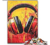 Jigsaw Puzzles for Adults 2000 Piece Artistic Headphones for And from 14 Years And over Hands-on Game Christmas Game Gifts 70x100cm