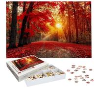 Jigsaw Puzzles for Adults 2000 Piece, Autumn Jigsaw Puzzles for Adults, Tree Jigsaws 2000 Pieces with Box, Wooden Puzzle Challenging Game for the Whole for Women, Men, Wooden Puzzle for Gifts H-2084
